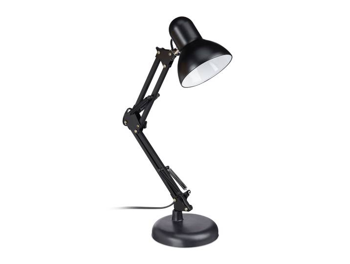 Retro Schreibtischlampe Schwarz