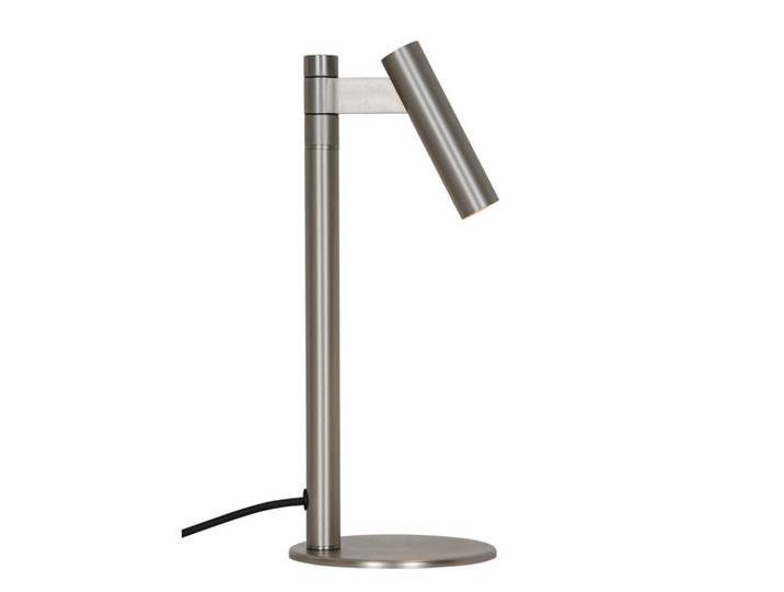 Nordlux Tischleuchte Makoto, Chromfarben, Metall, zylindrisch, 37 cm, Lampen & Leuchten, Innenbeleuchtung, Tischlampen, Tischlampen