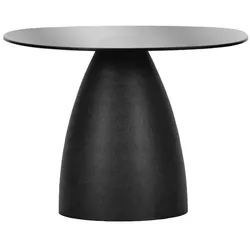 Gutmann Factory Beistelltisch Murphy Glas Schwarz