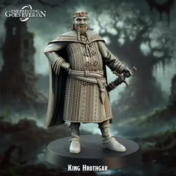 King Hrothgar aus Beowulf's Deceit von The Printing Goes Ever On