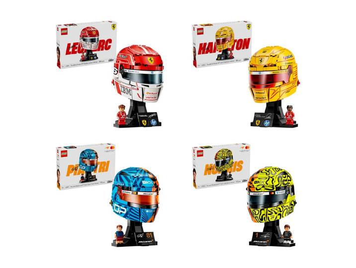 LEGO® Spielwerkzeug LEGO F1 Helme Bundle, Konstruktionsspielzeug