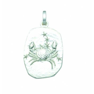 Sternzeichenanhänger ADELIA´S "Sternzeichen Anhänger Krebs 925 Silber", silber, Schmuckanhänger, Herren, Krebs, Silber 925 (Sterlingsilber), Silberanhänger Krebs