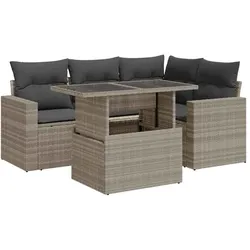vidaXL, Gartenlounge, Qugonina (mit Stauraum)