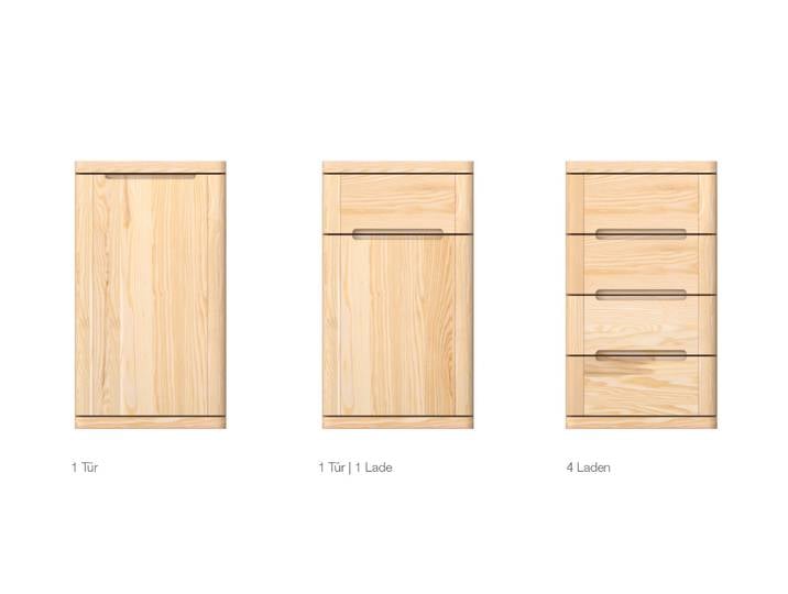 Kommode „Ella“ Esche 50 cm Massivholz Esche