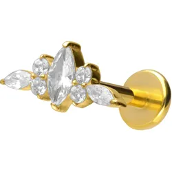 Titan Labret mit Push Fit DESIGN