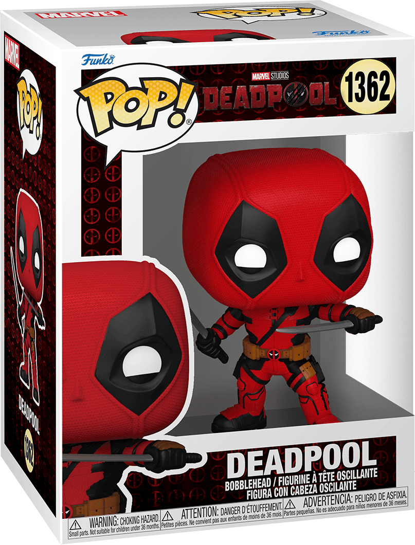 Funko Pop! Marvel Deadpool ; Wolverine Deadpool with Swords #1362 - Officially Licensed Marvel Vinyl Collectible