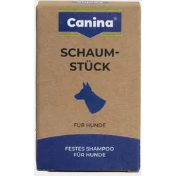 Canina Schaumstück | 100g Festes Shampoo für Hunde