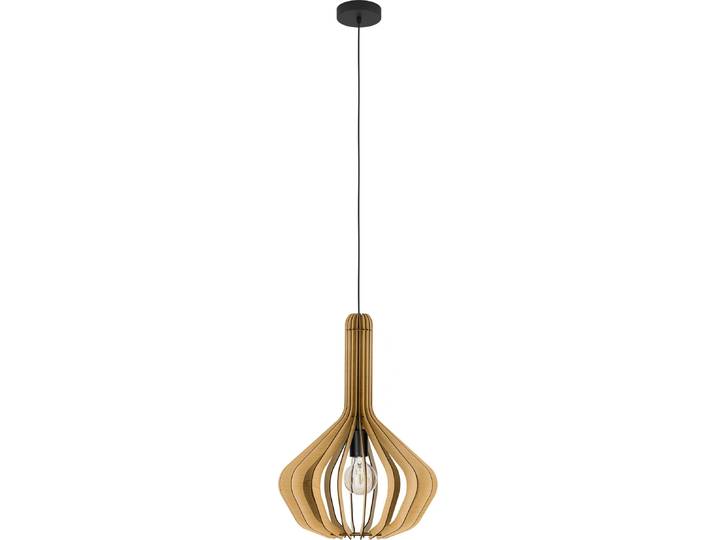 EGLO Velasco, Flexible Halterung, Schwarz, Holz, Holz, Stahl, Holz, Holz, Drinnen