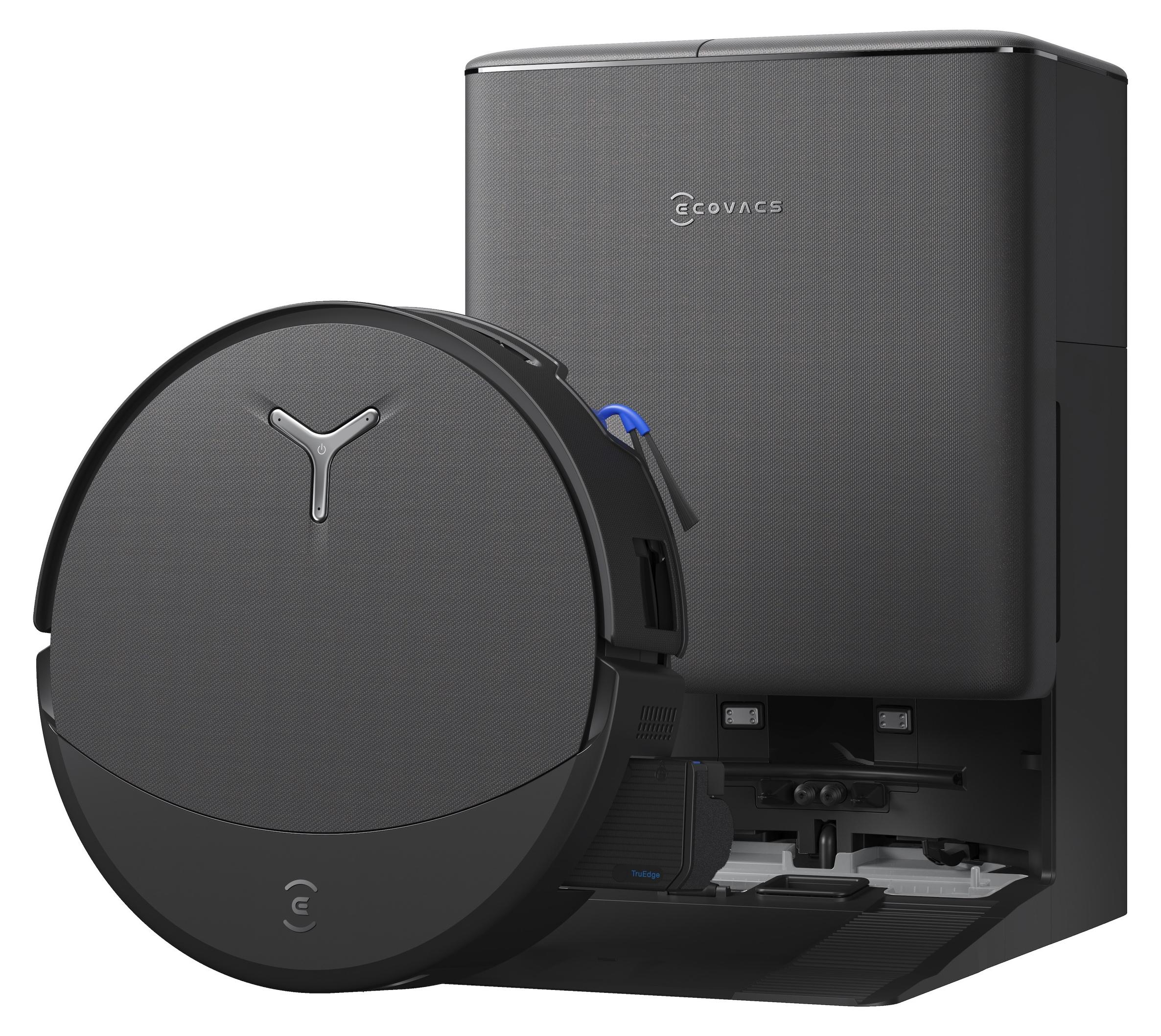 ECOVACS Saug- und Wischroboter DEEBOT T90 PRO OMNI Care Kit mit All-in-One-OMNI-Station white-black One Size