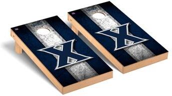 Skip's Garage Xavier Musketeers 2x4 Pro Cornhole Boards - V7