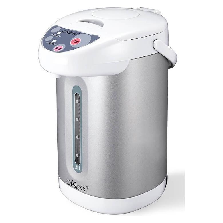 Maestro MR-084 Dampftopf 4 5 l Edelstahl Weiss (MR-084)