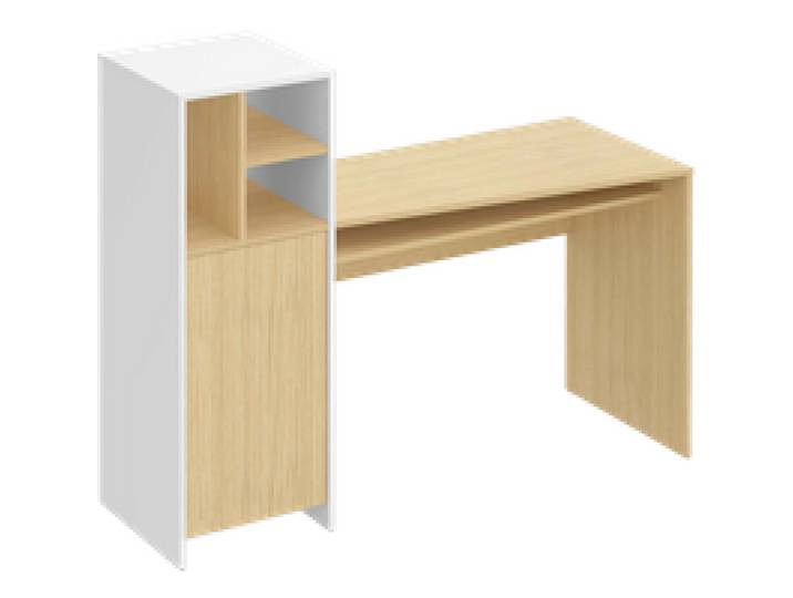 Bureau bois 1 porte Mitch
