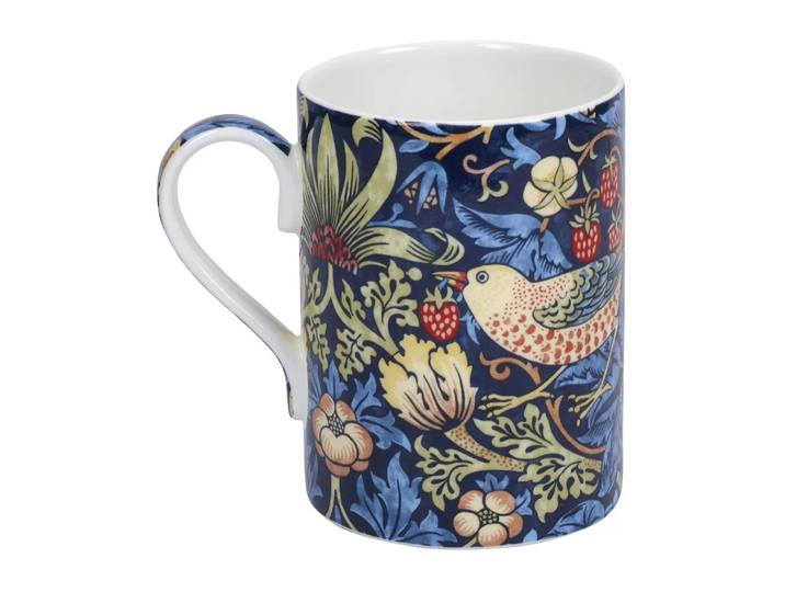 Spode Mug Strawberry Thief 35 cl Indigo-minéral