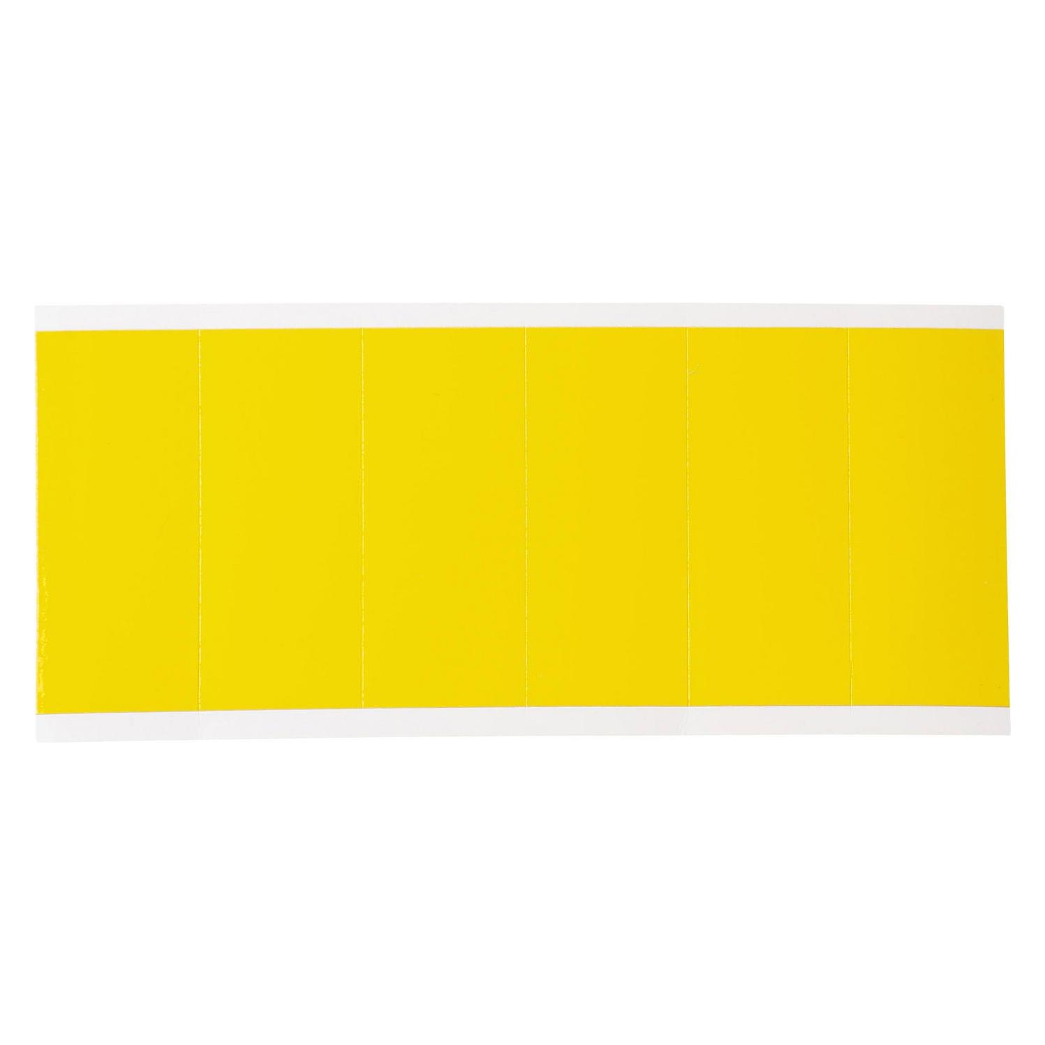 Brady 3450-BLANK, B-499, Nylongewebe, Schwarz auf Gelb, 38 x 89mm, ohne Beschriftung, Schrifthöhe (3450-BLNK)
