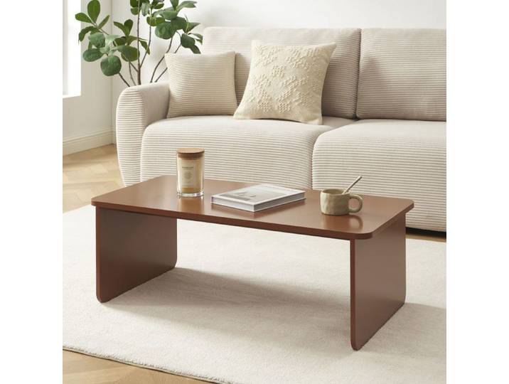 Table basse AKKA marron chocolat h35