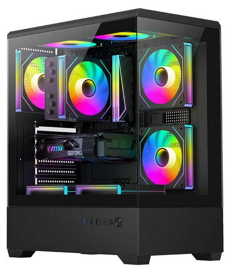 darkFlash C365 BLK +5F Computerkast Zwart