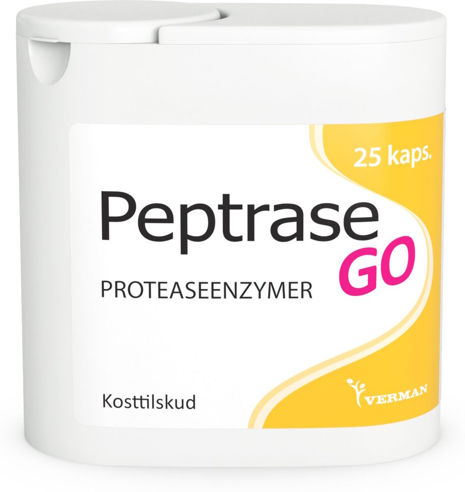 Biosym Peptrase Go Kosttilskud 25 stk