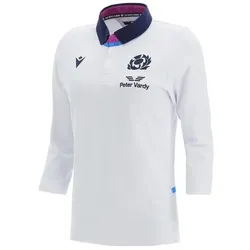 Macron, Damen, Fussballtrikot, Auswärtstrikot Damen Schottland Rugby 2020/21 (XS), Weiss