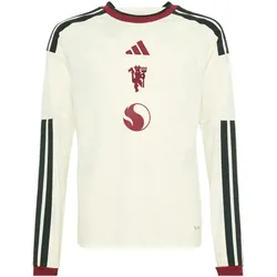 adidas Manchester United langarm Ausweichtrikot 2026/27 Kinder KC4779 - ivory 164