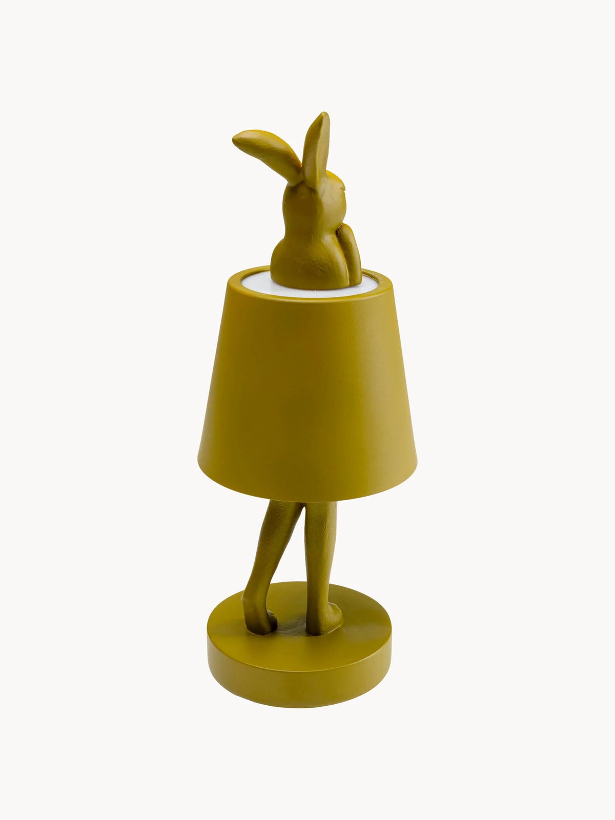 Kare Design Animal Rabbit LED tafellamp, groen, dimbaar, hoogte: 29 cm