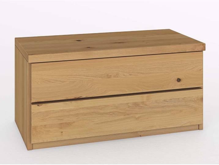 Sideboard „Patrizia“ aus Wildeiche Hell Massivholz Wildeiche Hell