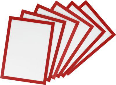 Durable Inforahmen Duraframe, DIN A3, rot, 6 Stück