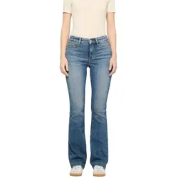 Mac Dream Boot Flared Jeans in Hellblau Authentic-D42-L32