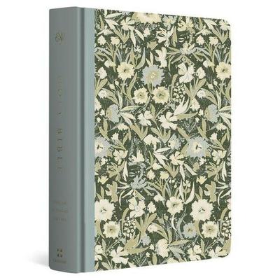ESV Single Column Journaling Bible, Large Print, Artist Series (Cloth Over Board, Lulie Wallace, Martha), Gebundene Ausgabe von , Crossway,