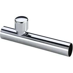 Viega Abgangsrohr 5753.01 32x200mm, chrom, gerade, ohne Bördelrand