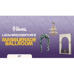 Die Sims 4 Lady Bridgertons Maskenball-Saal-Set