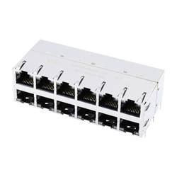 Molex Molex MOL DataCom & Specialty Gigajack 1000 857321008 Buchse Schwarz 1 St.