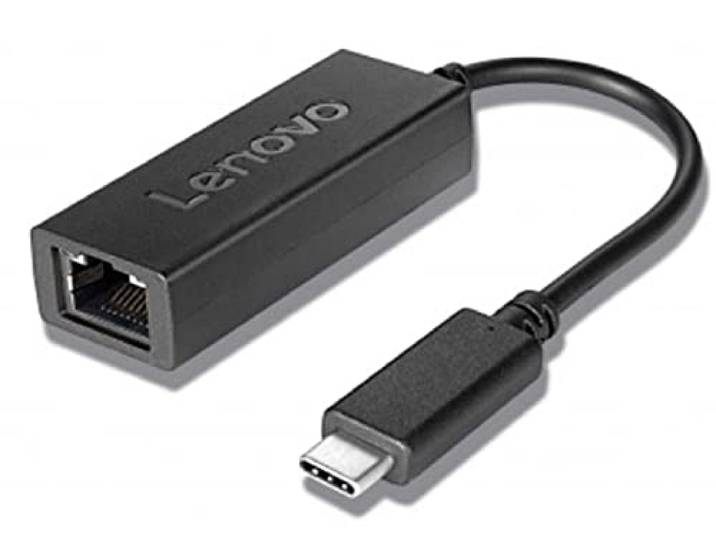 Lenovo USB-C naar ethernet adapter row