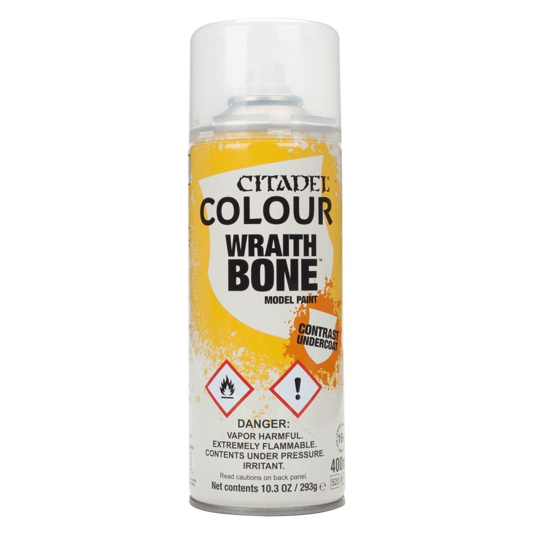Games Workshop Citadel Bombe sous-couche - Aérosol Contrast Wraithbone (Kunststoff) (62-33)