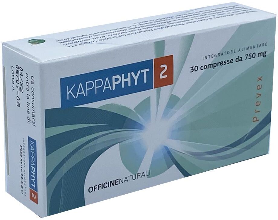 OFFICINE NATURALI Srl KAPPAPHYT 2 30CPR 750MG