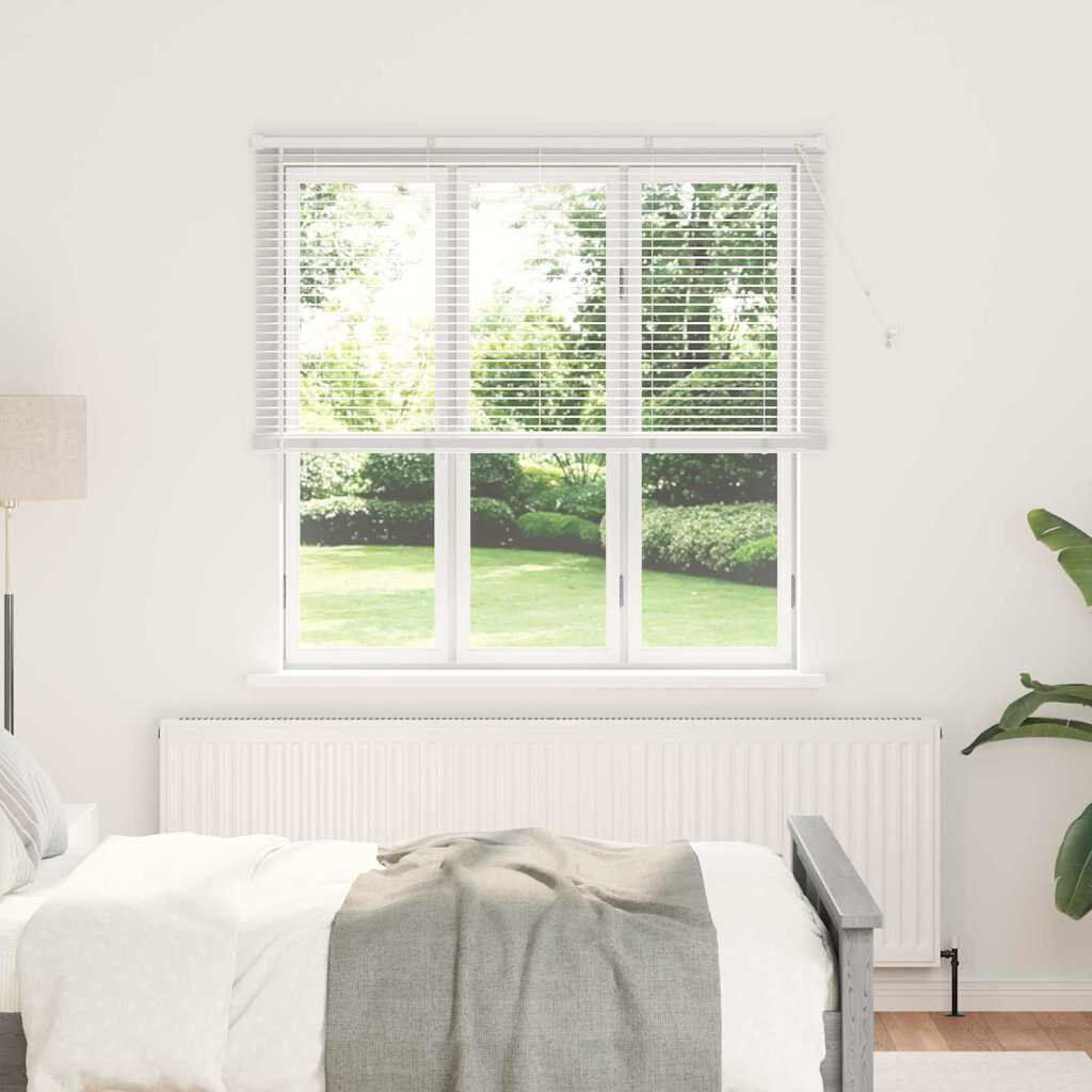 Latitude Run Horizontal/Venetian blind White 175cm L x 145cm W
