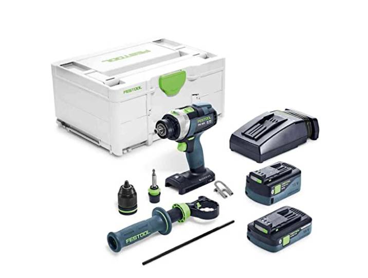 Festool Perceuse-visseuse à percussion sans fil QUADRIVE TPC 18/4 5\,0/4\,0 I-Plus