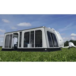 Wigo Rolli Plus Panoramic 250/7b Volleingezogenes Markisenzelt Umlaufmaß 894-929 cm