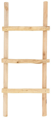 Deko-Leiter aus Holz, 60 cm