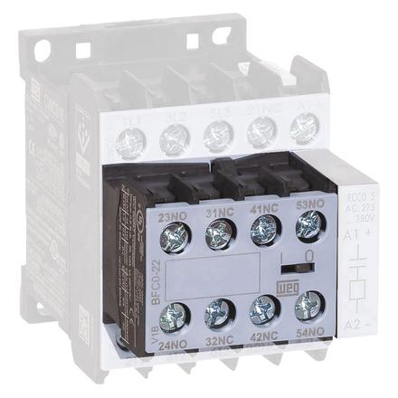 Weg BFCA-04 Hilfsschalterblock Passend für Marke (Relais): 1 St. (12499379)