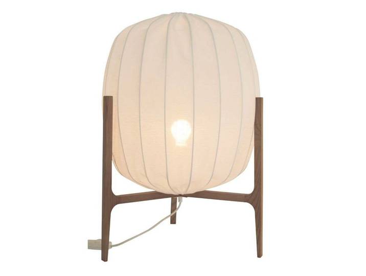 Prisma Stehleuchte Dim. Oak/White - Watt & Veke - Wohnzimmer - Skandinavisch - Holz - Einflammig
