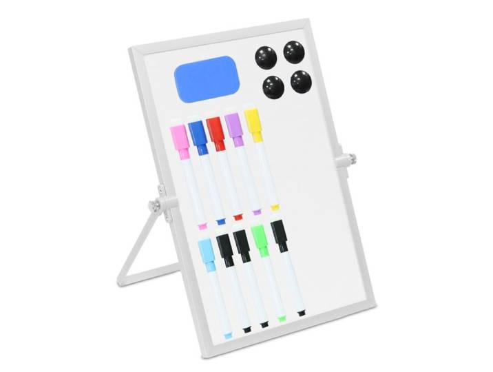 Relaxdays Tableau blanc de bureau