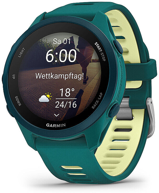 Garmin GPS-Laufuhr Forerunner 170 Music dunkelgrün B