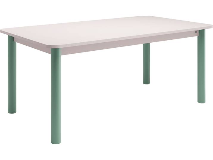 Esstisch TOM TAILOR HOME COLOR TABLE , beige (light taupe 07, sage 03, light taupe 07), B:180cm H:76cm T:100cm, Tische, Esstisch, Esstisch, 4-Fuss, 3 Grössen, 3 Dekorfarben, 4 Fussfarben, ABS-Kante