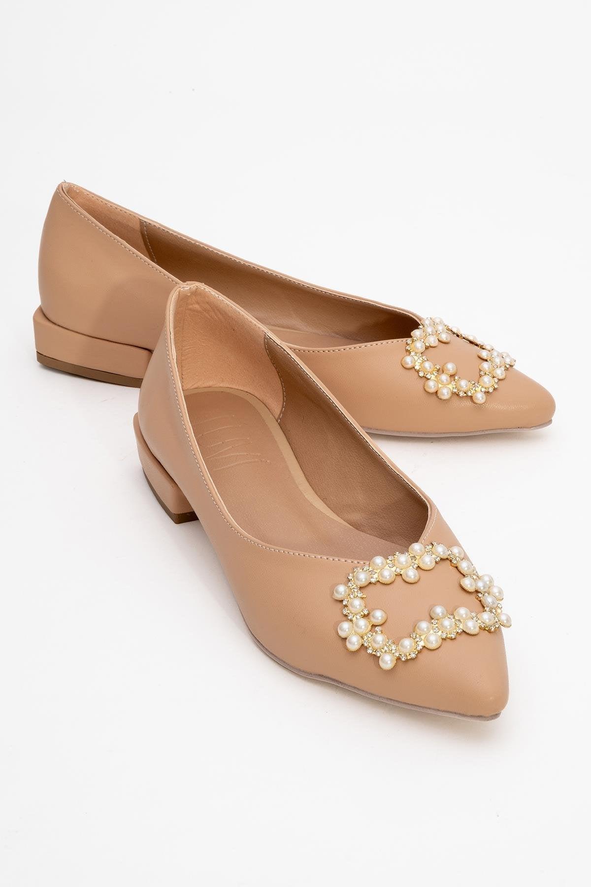 Ghent Perle Verziert Ballerina Damen