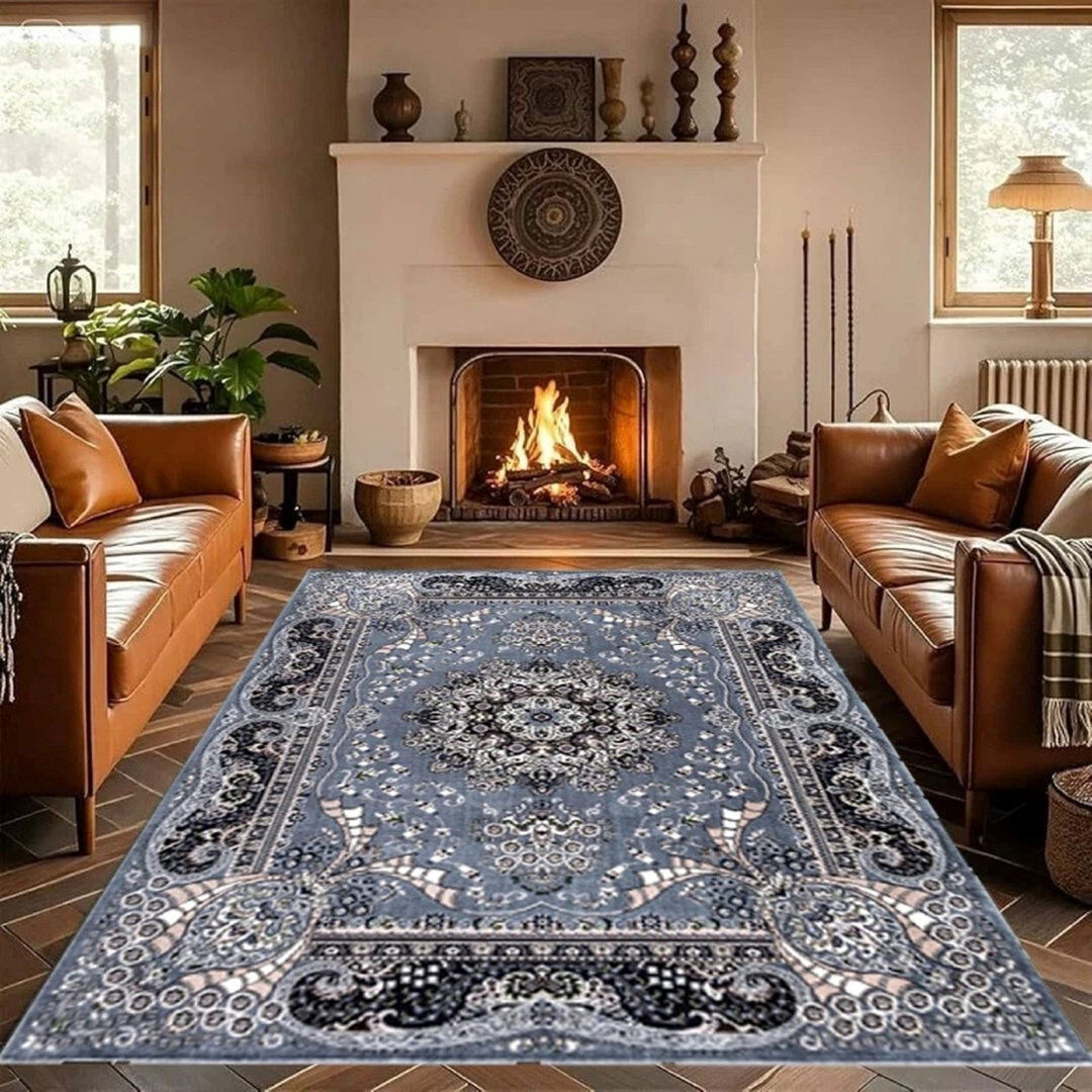 Metro Rectangle Geometric Indoor / Outdoor Area Rug Grey Runner 80 x 300 cm