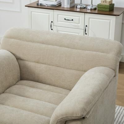 Oversized Accent Chair,Comfy Upholstered Reading Chair