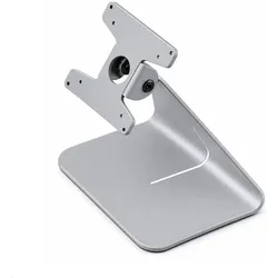 TabLines TTS011S Tablet Tischständer neigbar - silber, Tablet Halterung, Silber