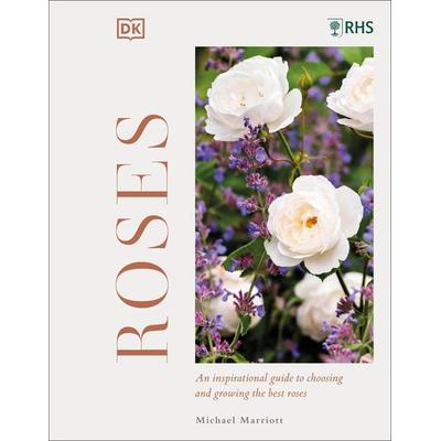 RHS Roses, Gebundene Ausgabe von Michael V. Marriott, Dorling Kindersley, 978-0-241-54389-4