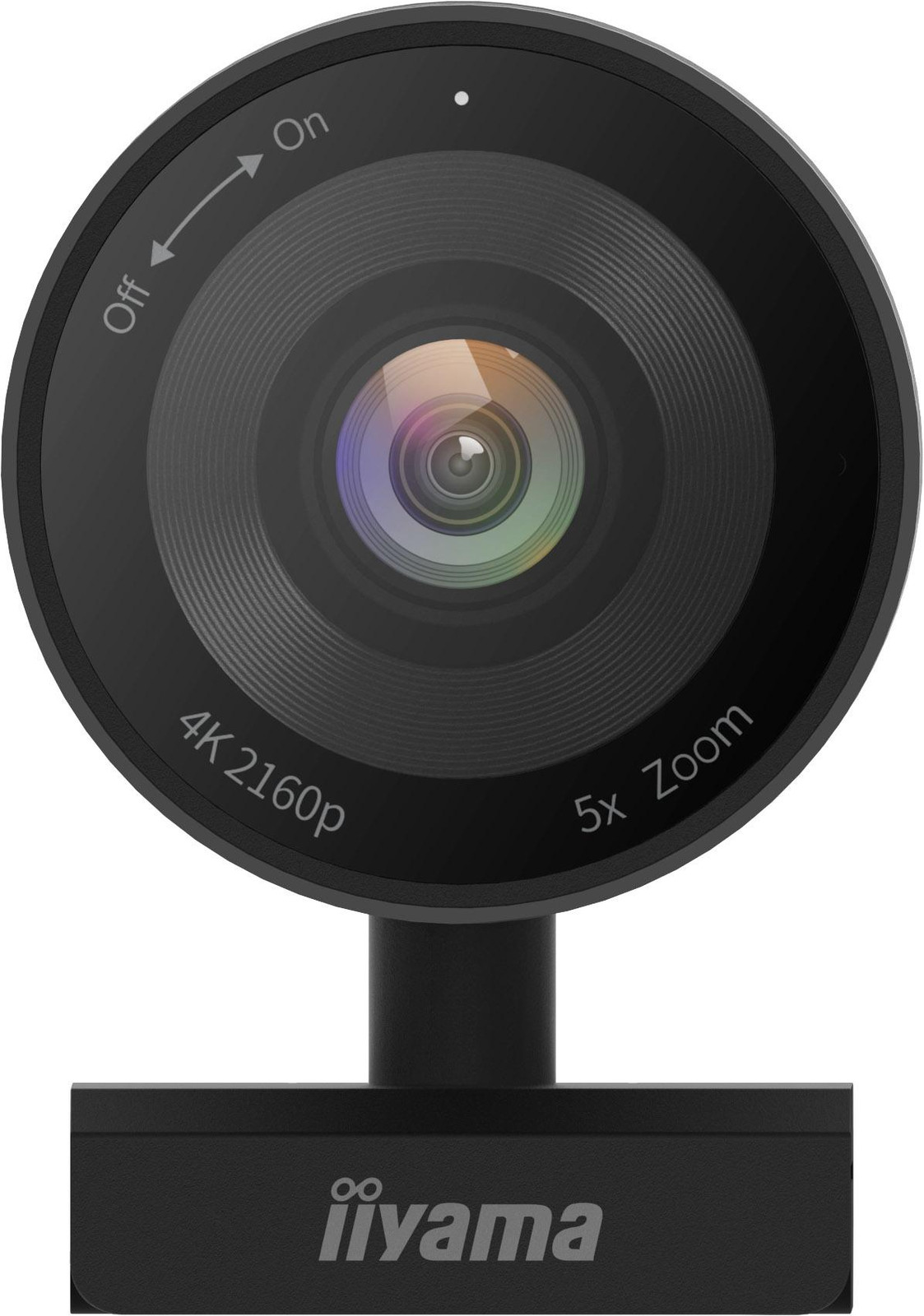 Iiyama UC-CAM10PRO-1 Webcam met 4K-UHD resolutie en 120° gezichtsveld, USB-C