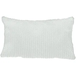 Kissen FRESH weiß (BH 50x30 cm) - weiß - BH 50x30 cm